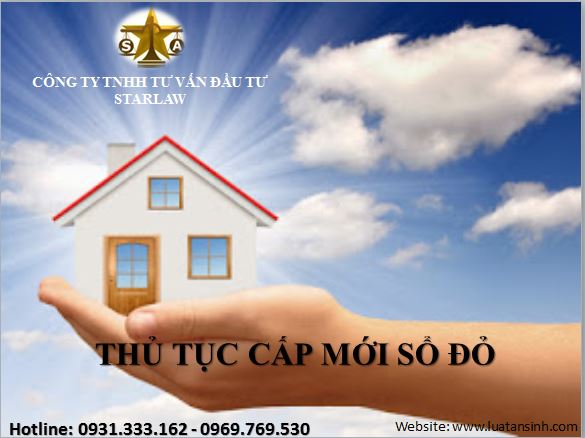 THỦ TỤC LÀM MỚI SỔ ĐỎ